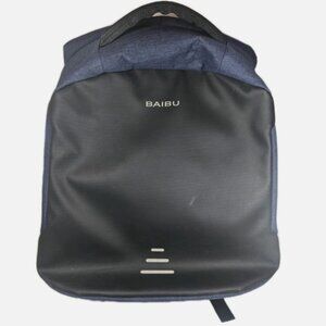 Baibu Laptop Backpack, Anti-Theft, Water Resistant, USB Charging Travel Bag NWT